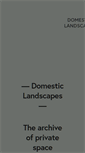 Mobile Screenshot of domestic-landscapes.com