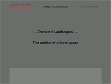 Tablet Screenshot of domestic-landscapes.com